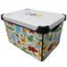 De Vielle Zoo Eco Storage Box 22L | Stackable Storage with Lid & Handle