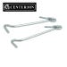 Centurion Zinc Plated Gate Hooks & Eyes - Packs of 2