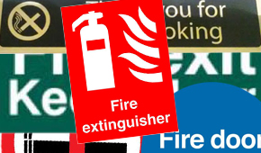 Fire Safety Signs with Lenehans