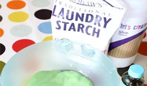 How To Make Slime With Laundry Starch
